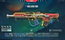 Conta De Valorant Com Pacote Oni 2.0 E 2500 Reais Em Skins!