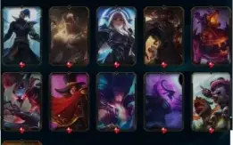 conta league of legends 225skins