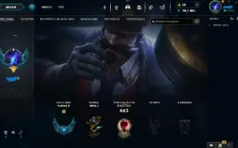 Conta Lol 244 Skins Plat 2