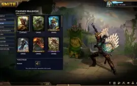 Conta de Smite Level 151, miraculous chest 1105 gemas e mais