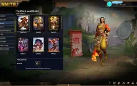 Conta de Smite Level 151, miraculous chest 1105 gemas e mais