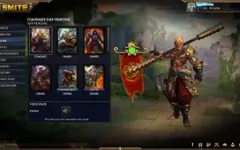 Conta de Smite Level 151, miraculous chest 1105 gemas e mais