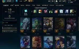 Bronze 3 com 25 Champs e 2 Skins