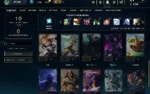 Bronze 3 com 25 Champs e 2 Skins