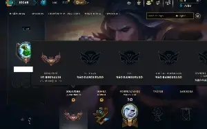 Bronze 3 com 25 Champs e 2 Skins