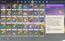 AR30 RIDEN SHOGUN, KAZUHA, ZHONGLI 7 MIL GEMAS + BENÇÃO