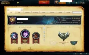 CONTA LEAGUE OF LEGENDS