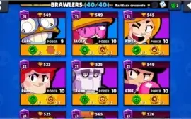 Vendo conta Brawl Stars