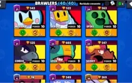 Vendo conta Brawl Stars