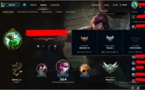 Conta Prata 1 De League of legends