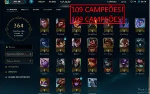 Conta Prata 1 De League of legends