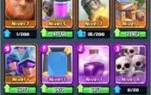 Conta de Clash Royale, Arena 11, Nível 10, 12 Lendárias
