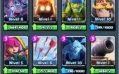 Conta de Clash Royale, Arena 11, Nível 10, 12 Lendárias