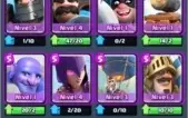 Conta de Clash Royale, Arena 11, Nível 10, 12 Lendárias
