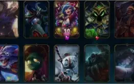 Conta 58 champs e 40 skins