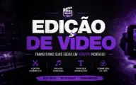 Edito vídeo faço banner faço design de blusa