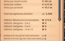 Conta T8 Coleta Mineirador, Esfolador E Lenhador