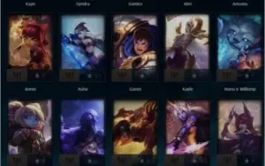 Conta unranked lol