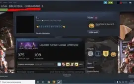 CSGO COM PRIME AGUIA 2 COMPETITIVO SUPREMO BRAÇO DIREITO