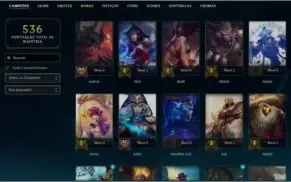 Conta Platina Nível 322