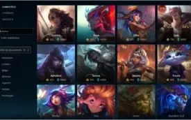 Conta League Of Legends Unranked   63 Skins "full" champ