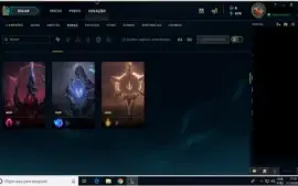 Vendo Conta LoL: Gold 4 Solo/Duo 103 Campeões e 42 Skins