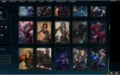 Vendo Conta LoL: Gold 4 Solo/Duo 103 Campeões e 42 Skins