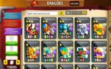 Conta Dragon City🔥 +200 Gemas | Muito Ouro | Dragões Raros