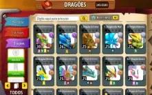 Conta Dragon City🔥 +200 Gemas | Muito Ouro | Dragões Raros