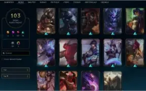 Conta LV 194 Prata II, 116 champs, 103 skins(10 lend, 2 ult)