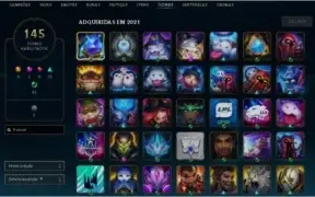 Conta LV 194 Prata II, 116 champs, 103 skins(10 lend, 2 ult)