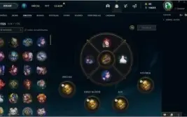 Conta LoL Plat1