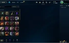 Conta LoL Plat1