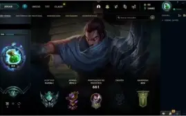 Conta LoL Plat1
