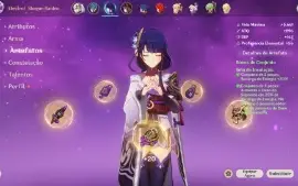 GENSHIN IMPACT - AR53, 12T5 Hutao + Bis ,Nahida + Bis,Shogun