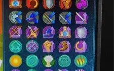 Conta RS3 MAX top com set full e quase 500M bag