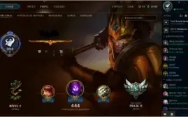 promoção conta lol