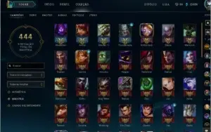 promoção conta lol