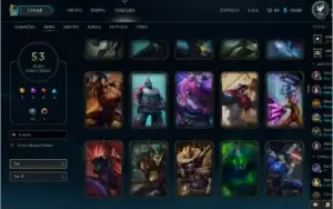 promoção conta lol