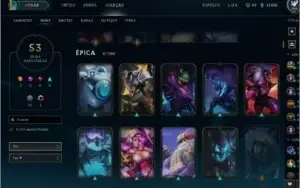 promoção conta lol