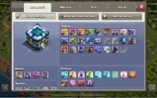 Conta Clash Of Clans Cv13