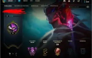 CONTA LOL MESTRE