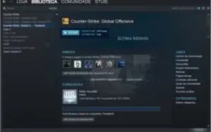 Steam Csgo Águia 2 Prime + medalhas 2017/ 5Anos