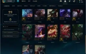 Conta lvl 34 com Passe e Ez pulsefire