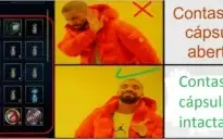 CONTAS UNRANKEDS COM CÁPSULAS INTACTAS,BAUS,CHAVES E ETC...!