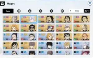 Conta Black Clover Mobile - Noelle 5* + 13 personagens SSR
