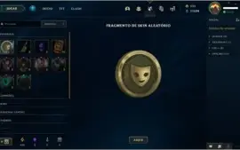 Conta do LOL com prime gaming ativo