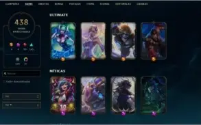 Conta league of legends