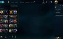 Conta League of Legends - Platina 4 - 2 skins vitoriosas