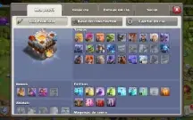 Clash of clans conta cv11 full ex lenda contruções raras